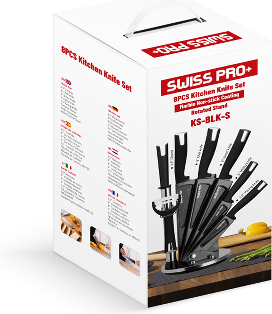 Keukenmessen set - Swiss Pro+